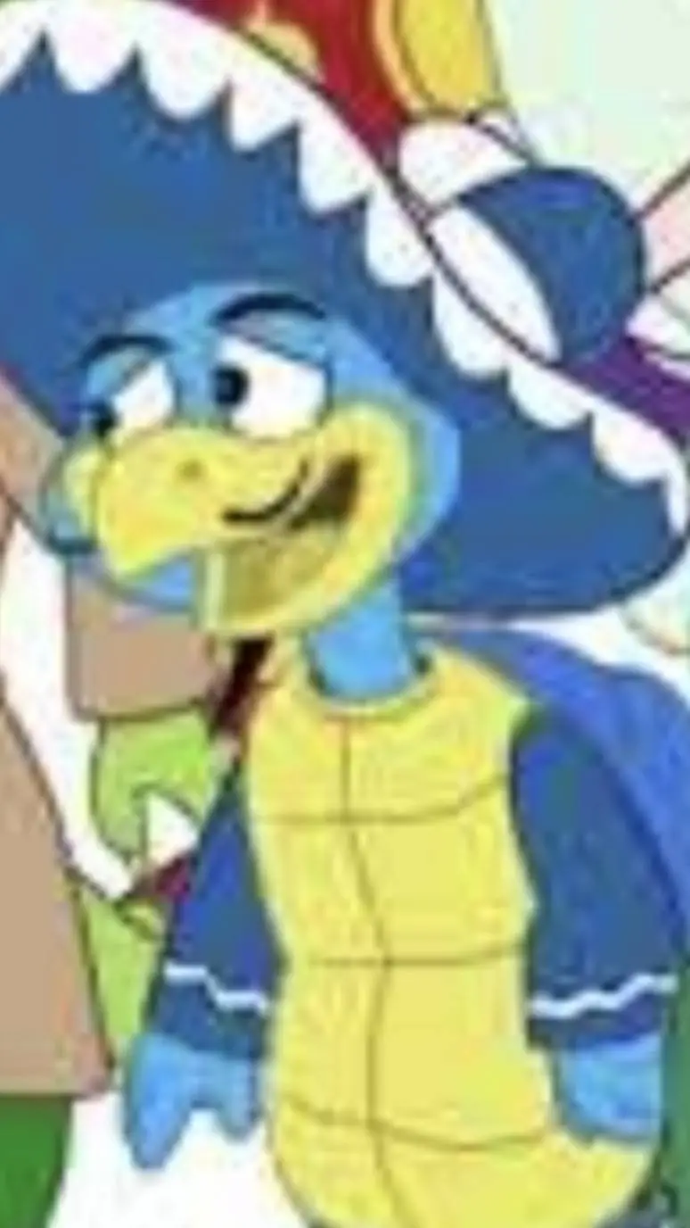 ai character: Tito turtle  background