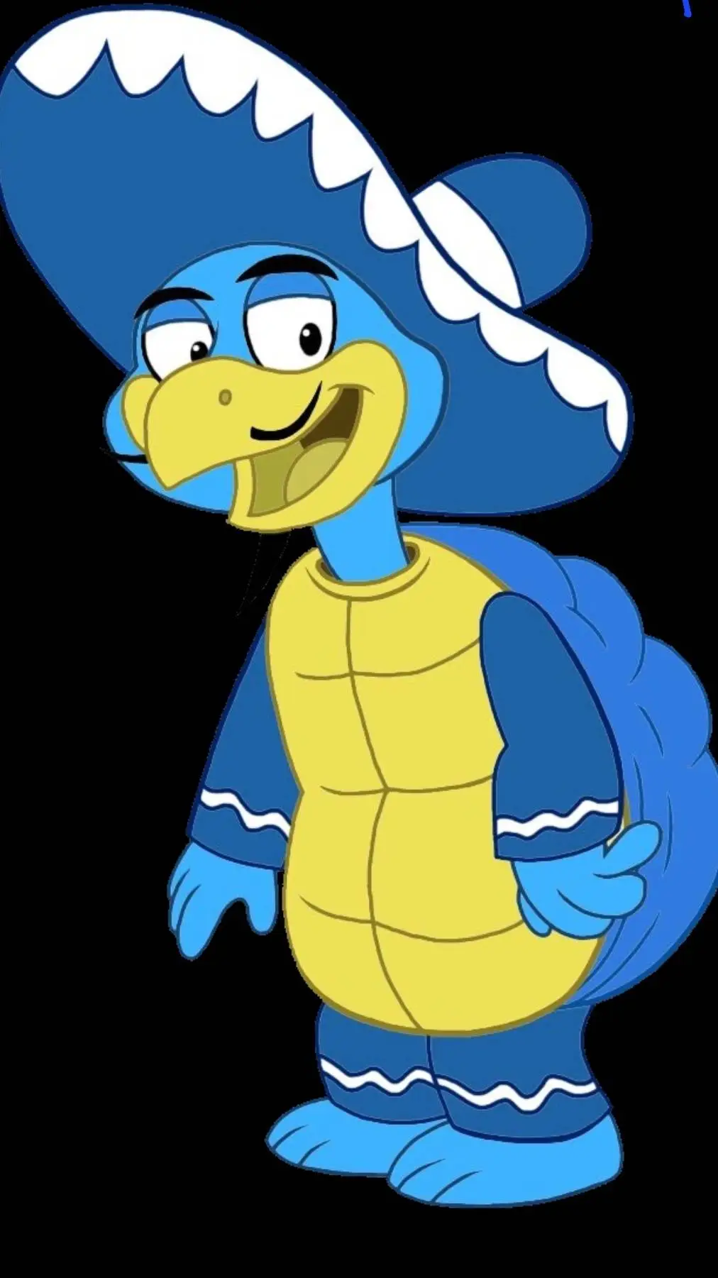 ai character: Tito turtle  background