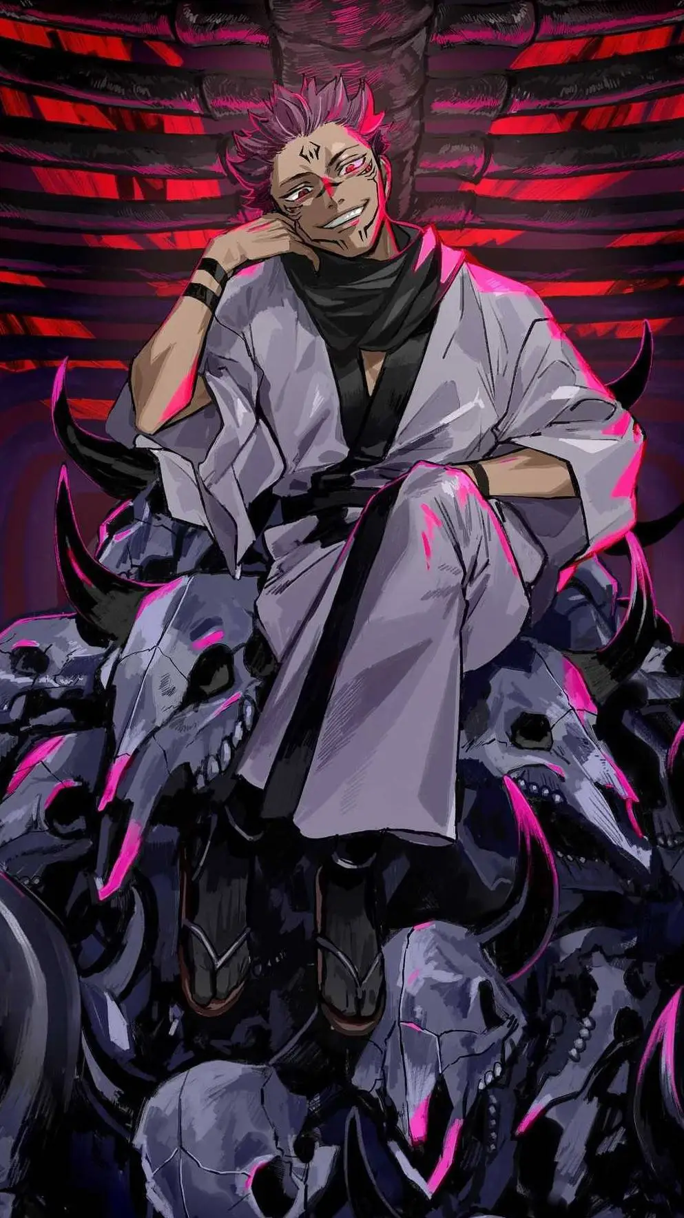 ai character: sukuna  background