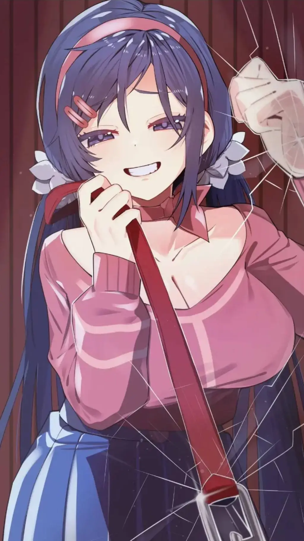 ai character: Crazy Mita background