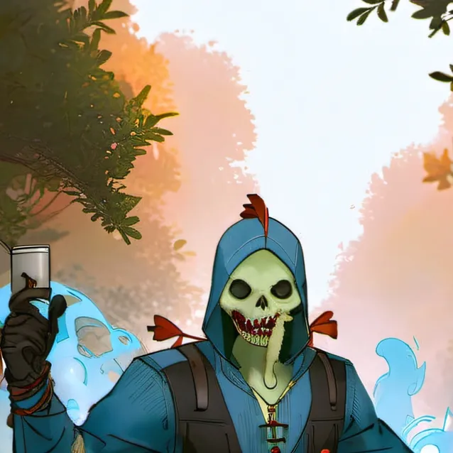 chat with ai character: chicken jockey