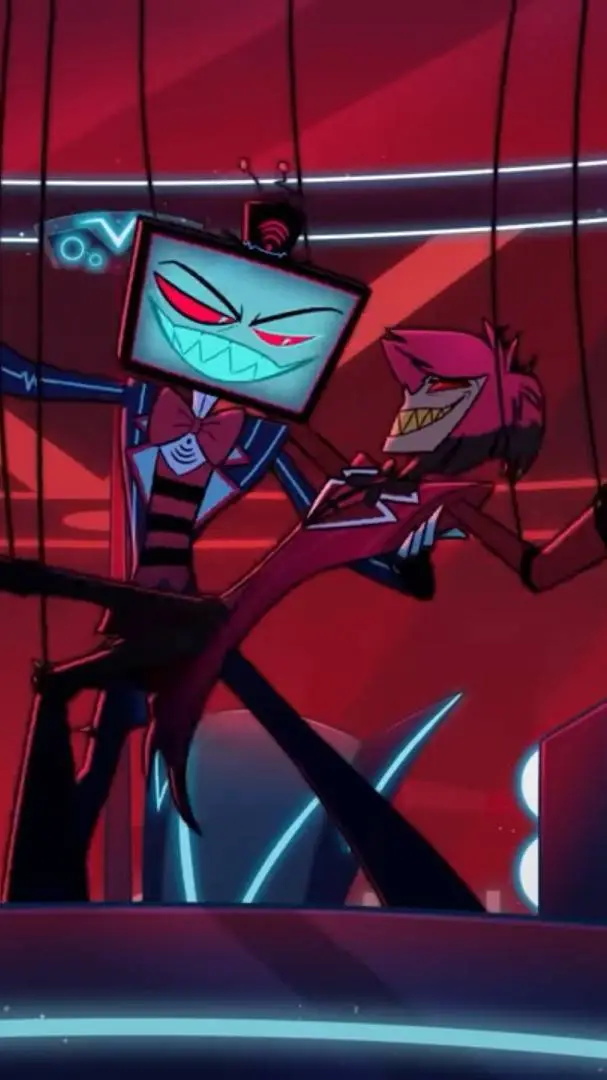 ai character: StaticRadio <3 background