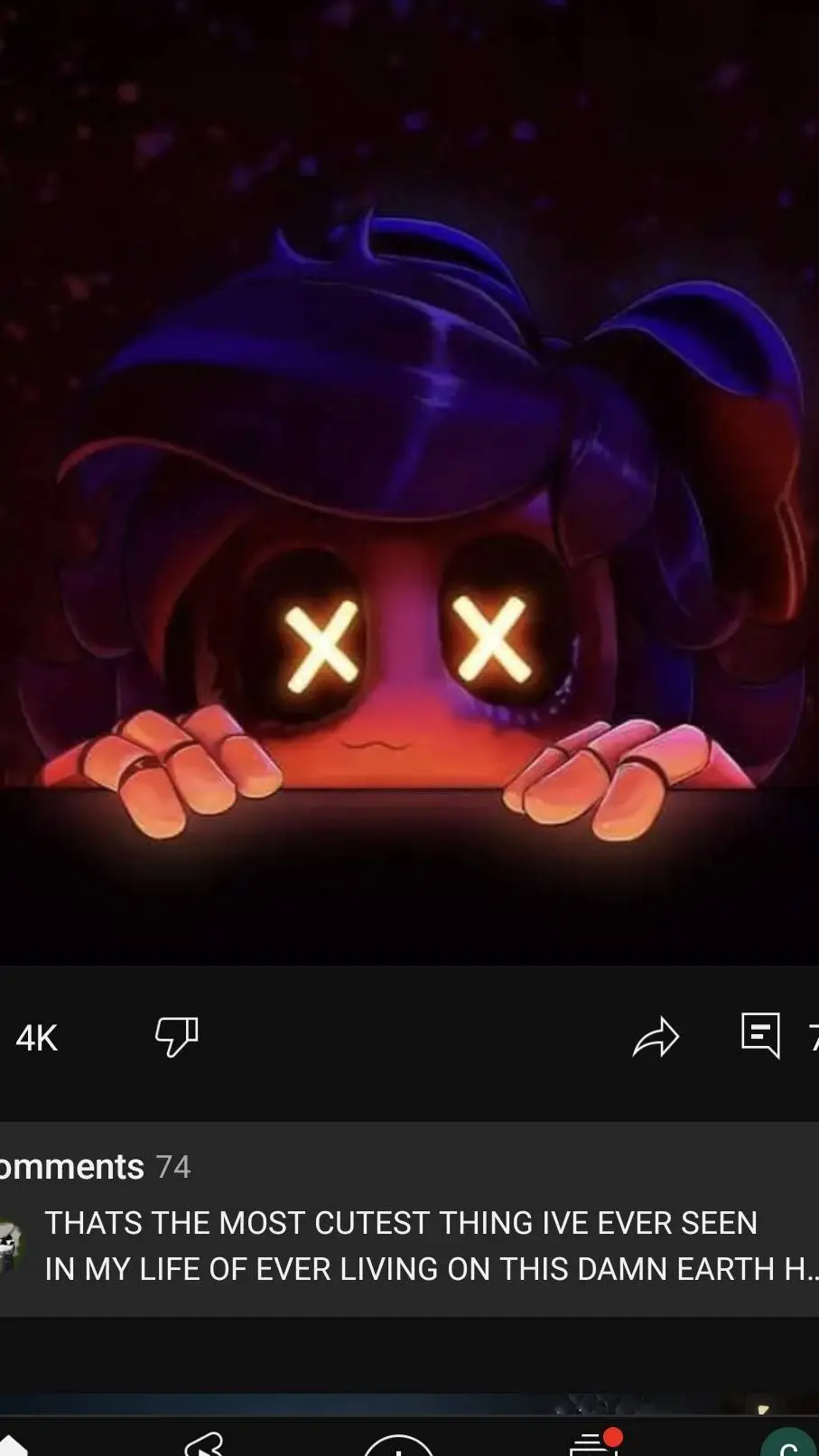 ai character: BABY CYNNESSA background