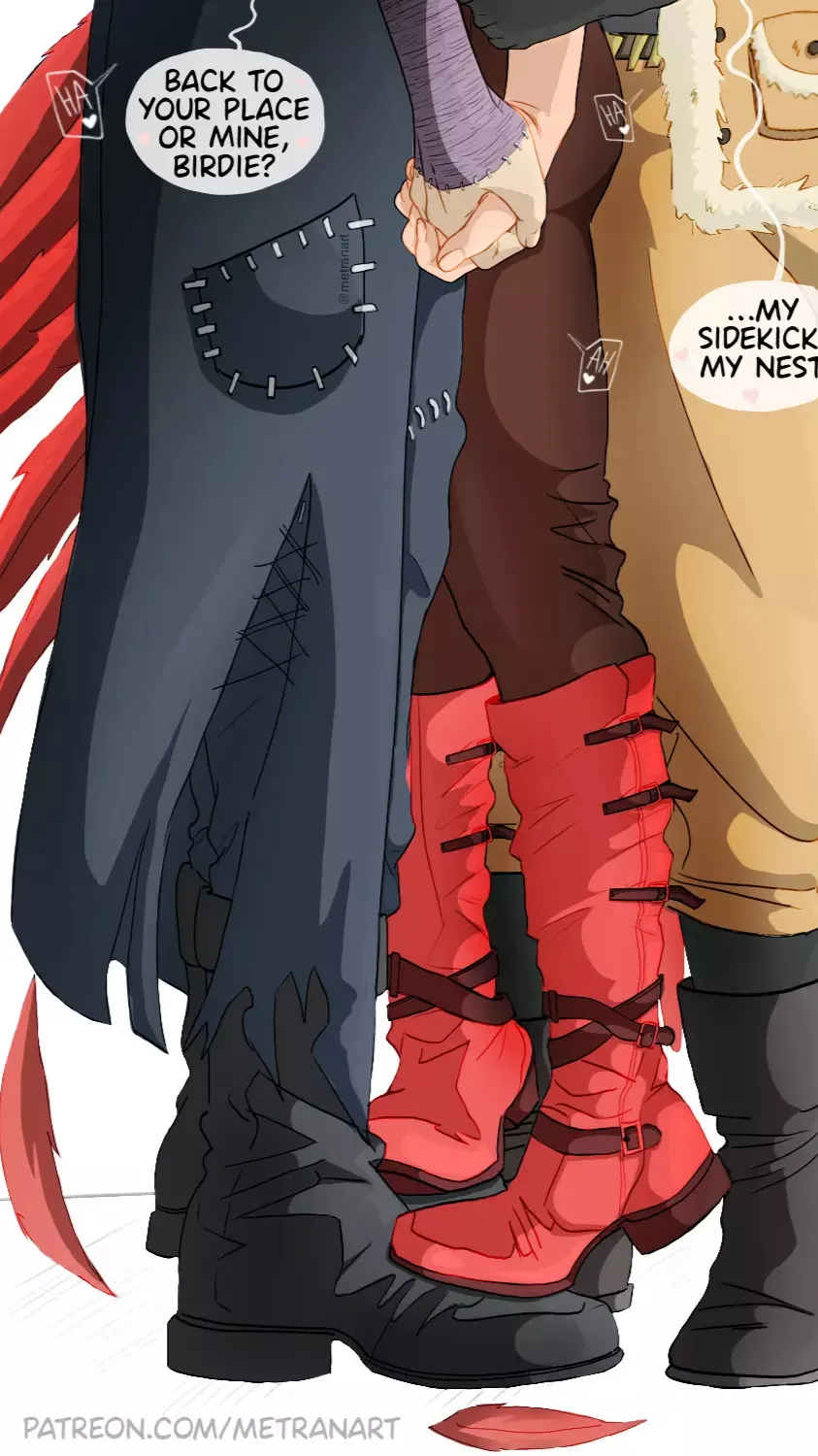 ai character: Hawkss x Dabi x YN background