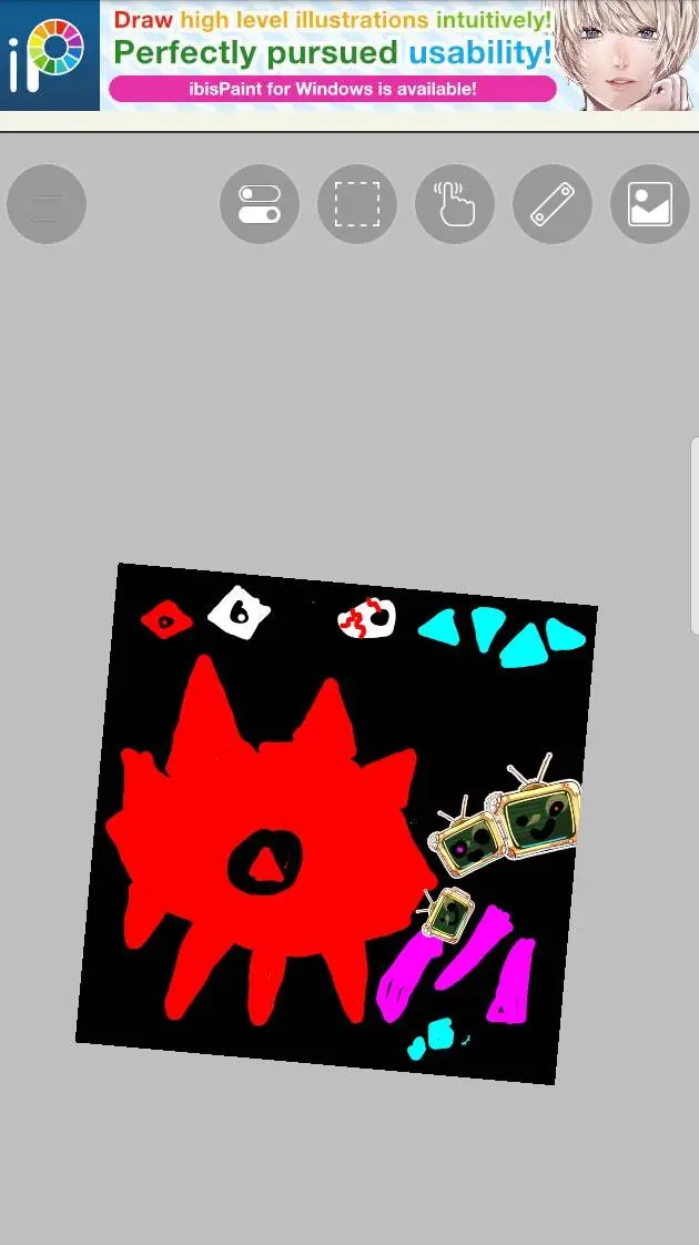 ai character: words background