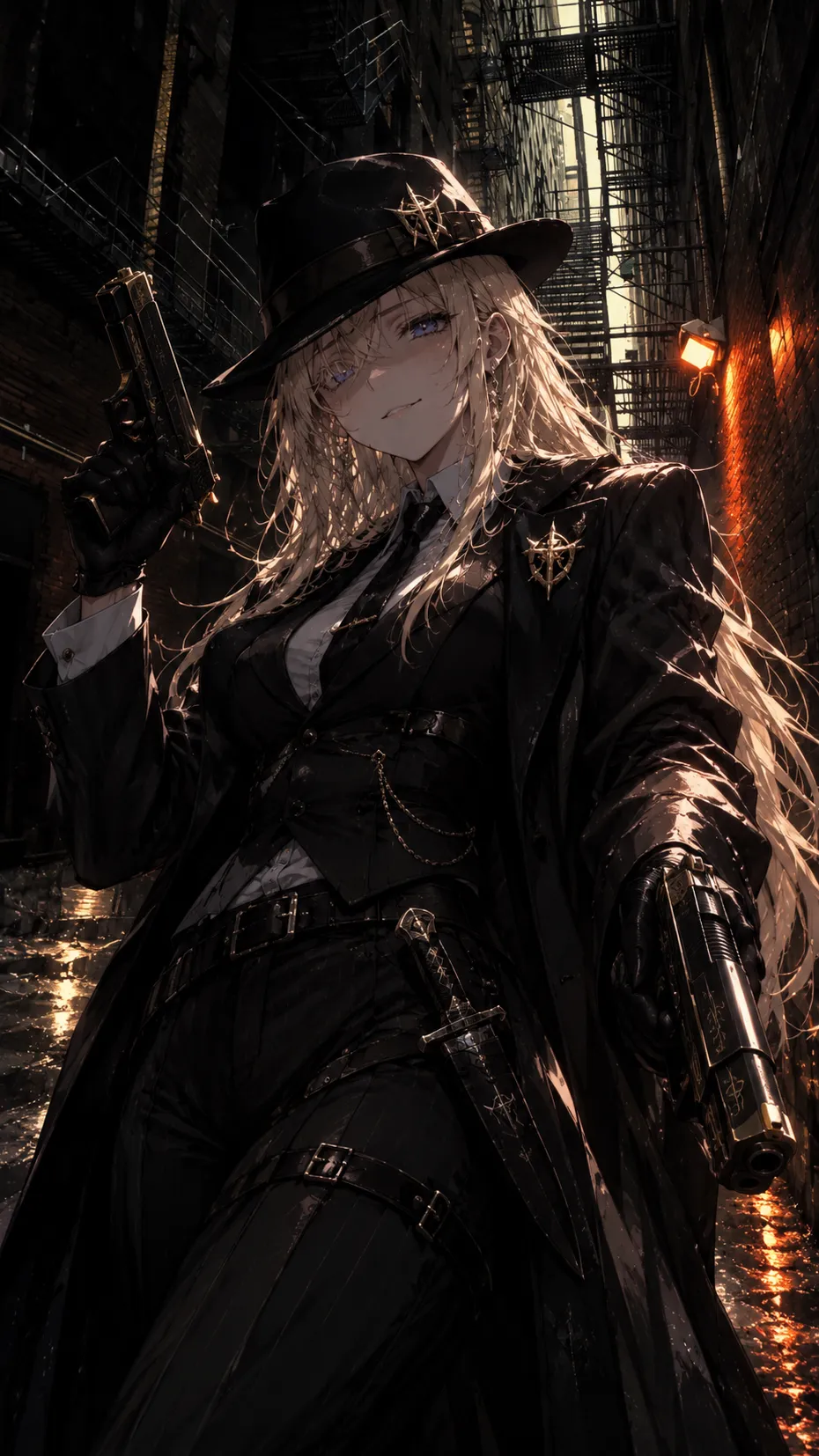 ai character: Carmine background