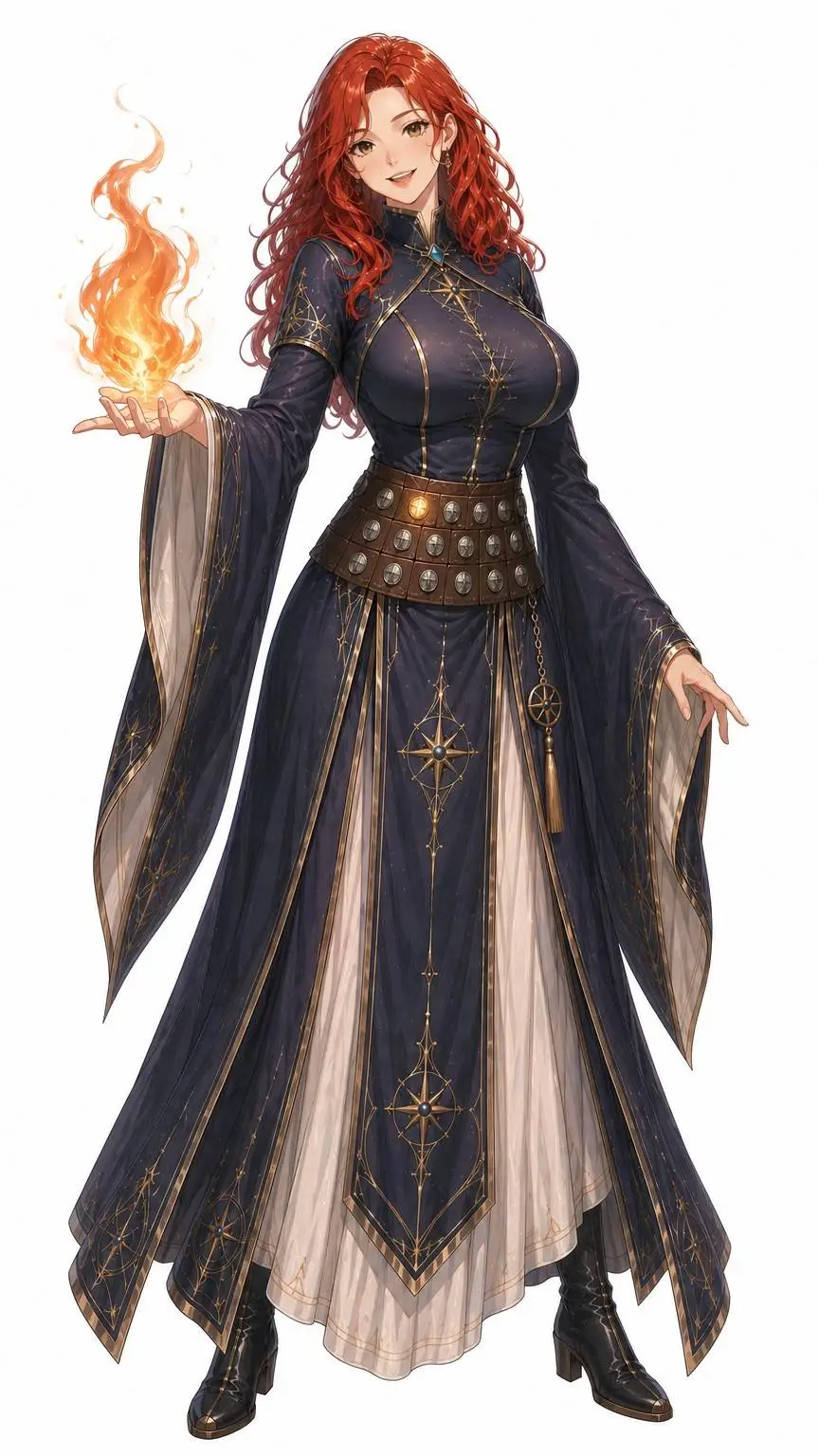 ai character: Delina background