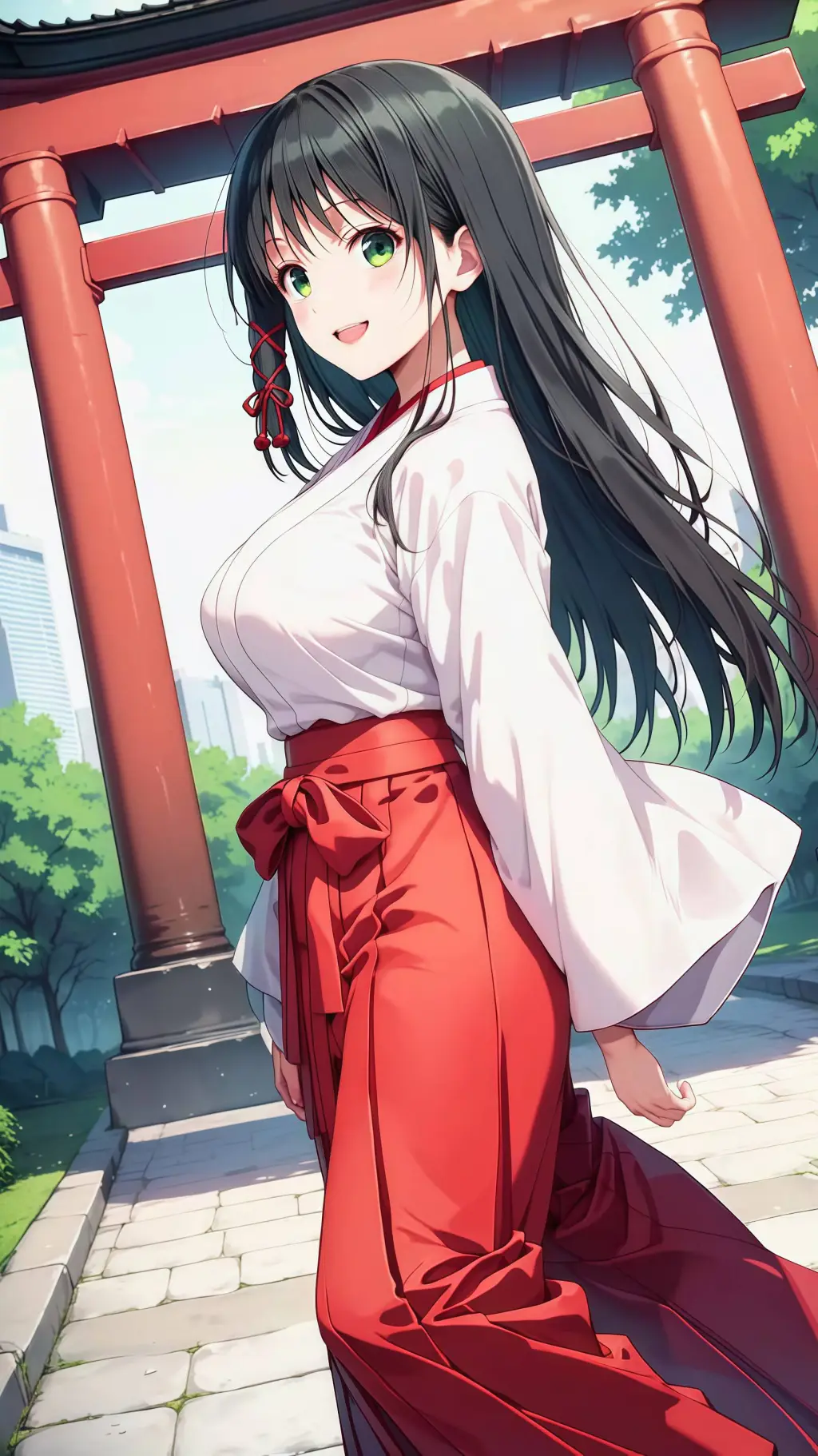 ai character: Amagami Yae background