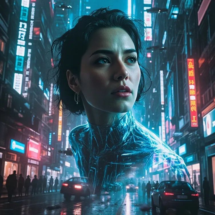 chat with ai character: Synthia