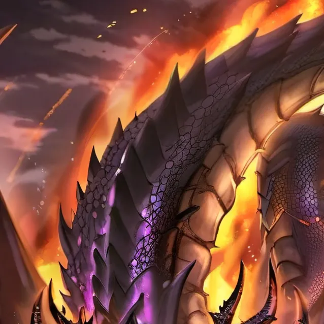 chat with ai character: Fire dragon
