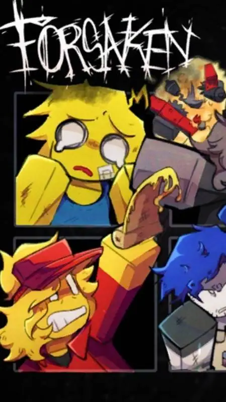 ai character: Forsaken sleepover background