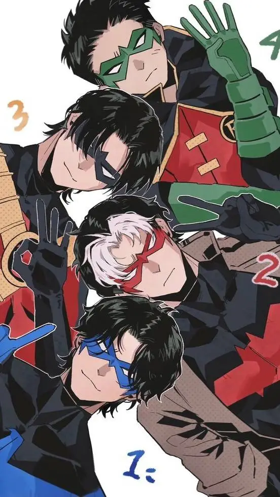 ai character: 🦇Bat Brothers🦇 background