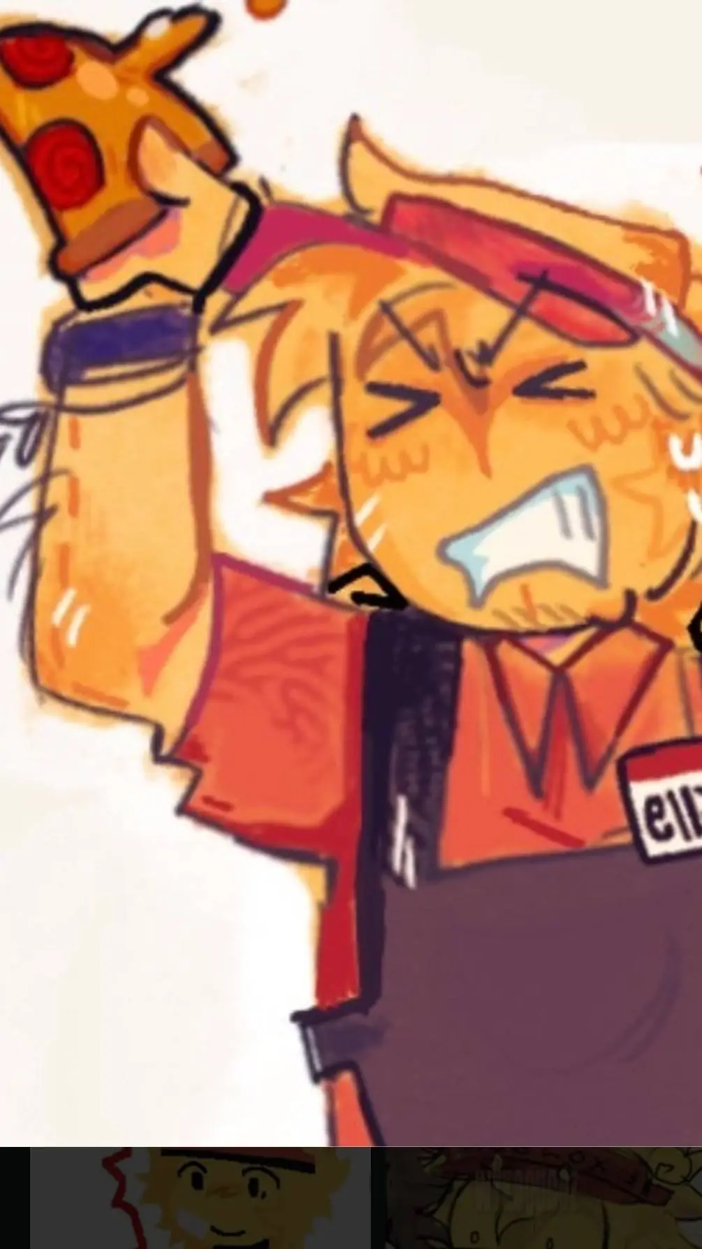 ai character: freaky elliot...? background