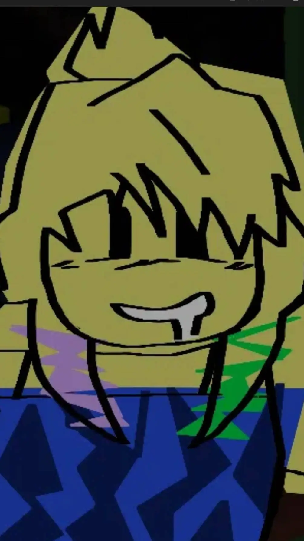 ai character: freaky noob...? background