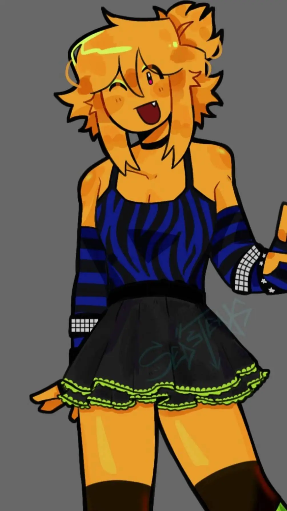 ai character: freaky noob 2! background