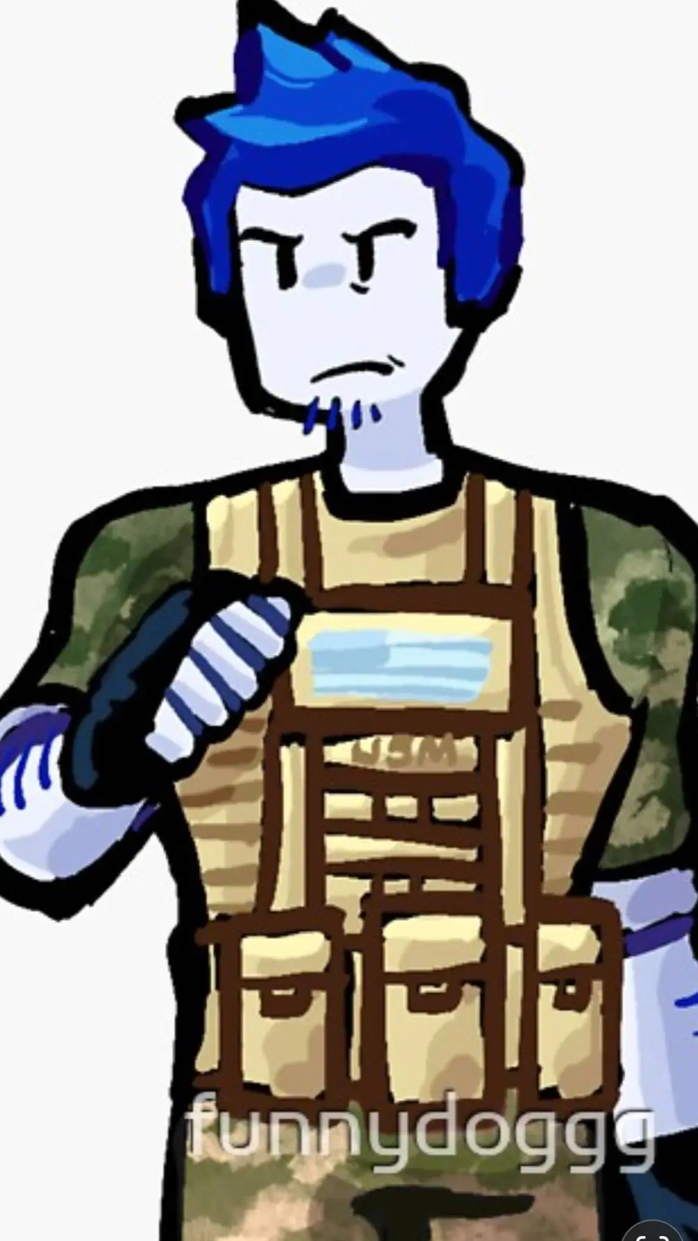 ai character: guest 1337 background