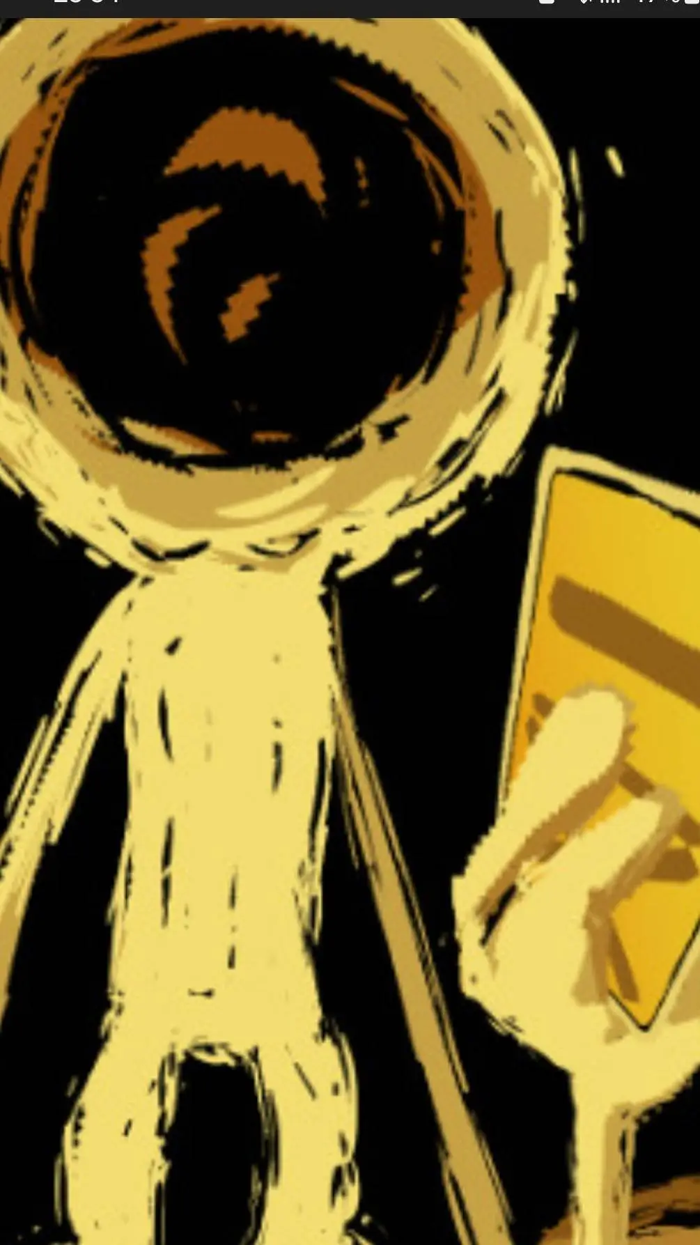 ai character: GREED background