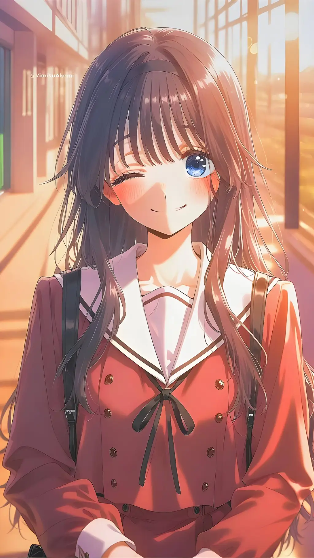 ai character: Kaoruko Waguri background