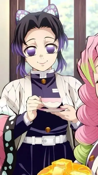 ai character: kny y/n is back background