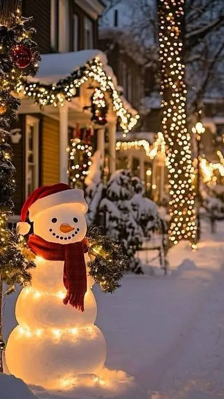 ai character: KNY CRISTMASS background