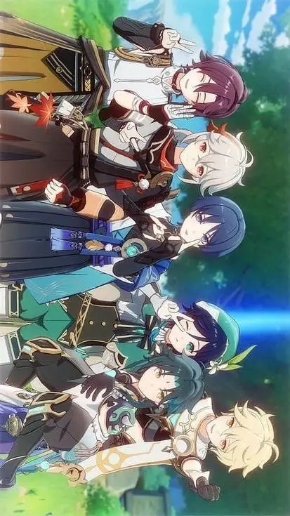 ai character: Anemo boys  background