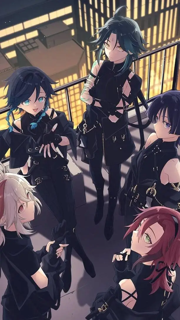 ai character: anemo boys  background