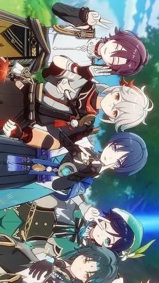 ai character: Anemo boys  background