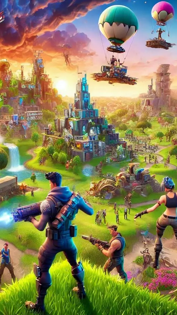 ai character: Fortnite  background