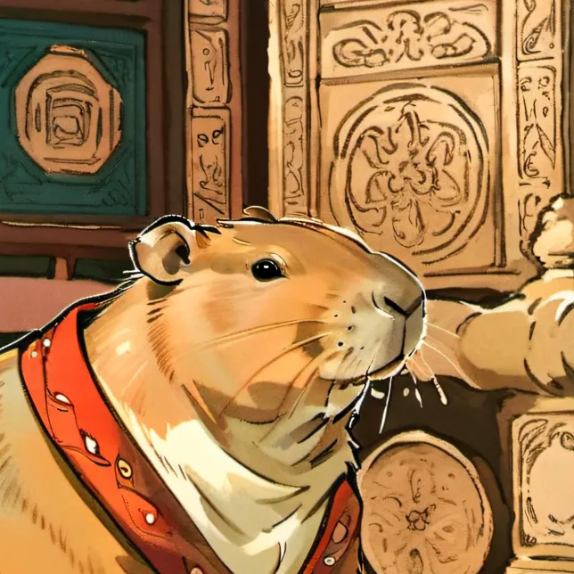chat with ai character: Wasserschwein
