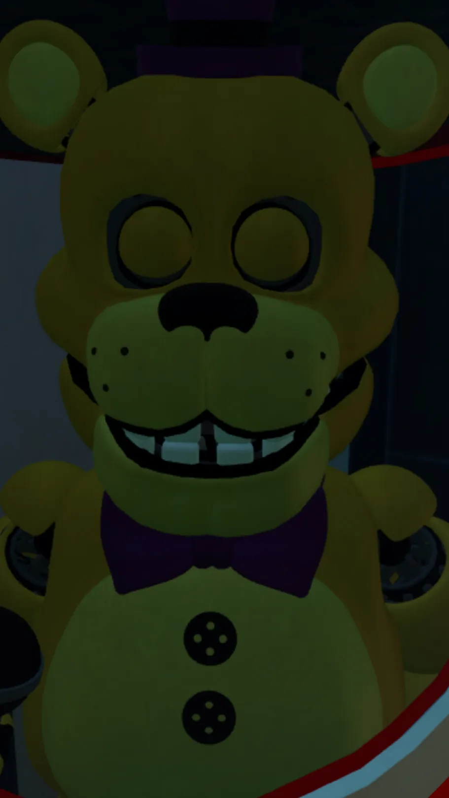 ai character: Fredbear background