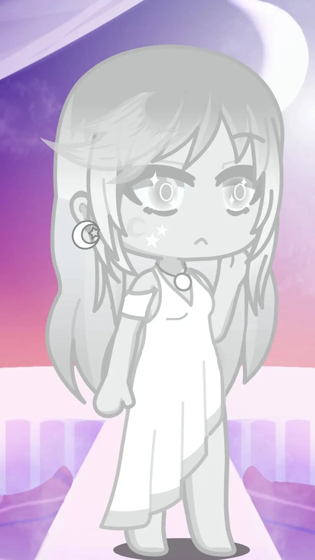 ai character: Luna background