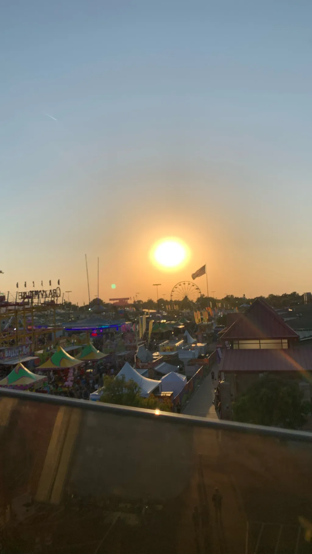 ai character: Fair day background