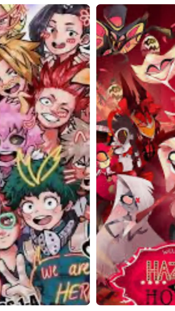 ai character: Mha/hazbinhotel background