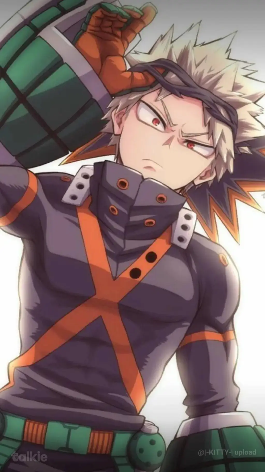 ai character: bakugo katsuki  background