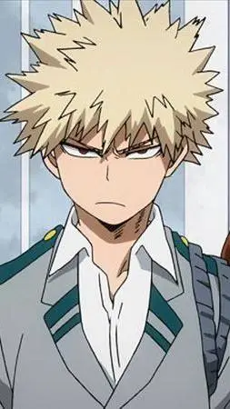 ai character: Bakugo katsuki background