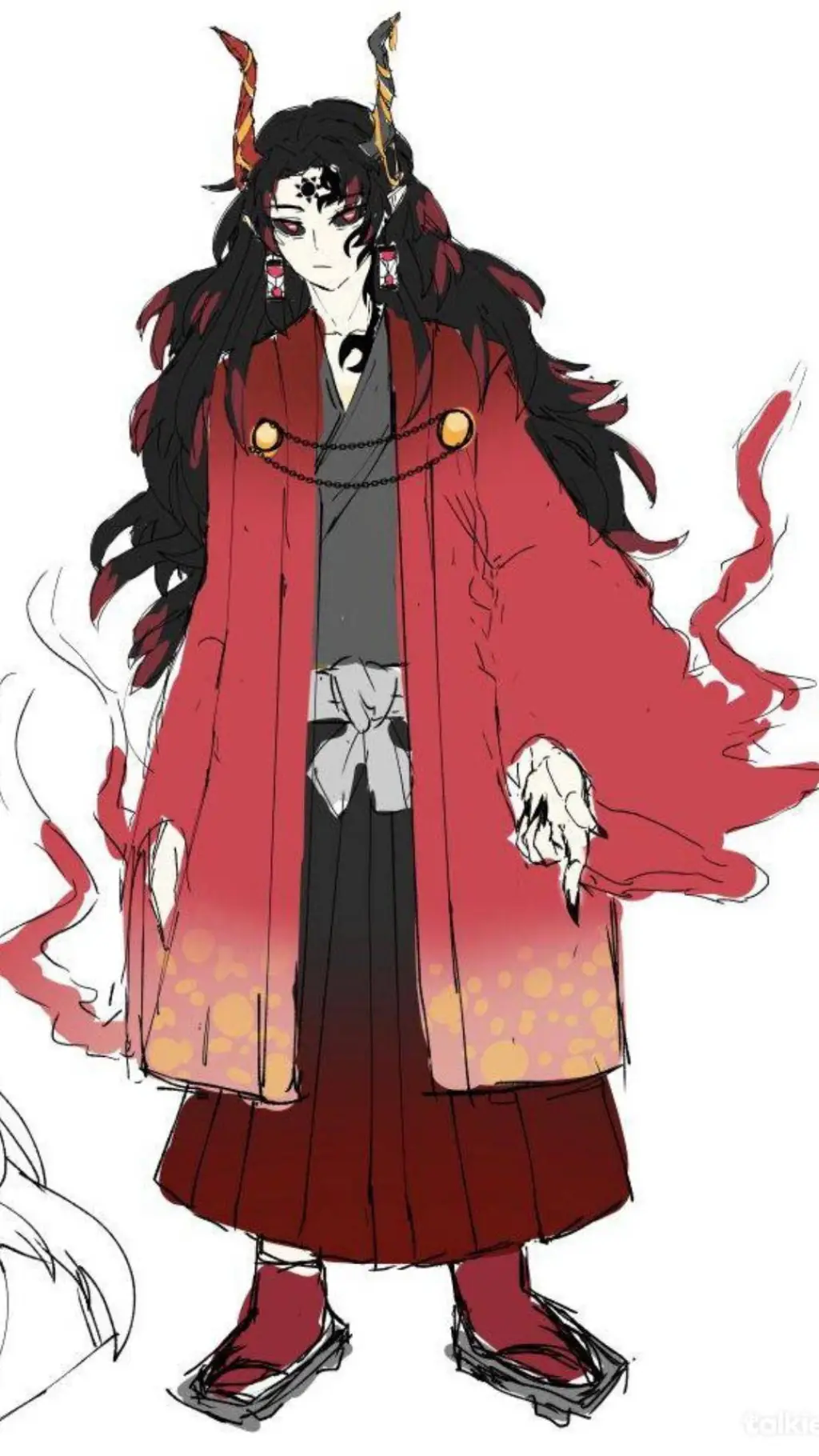 ai character: 😈Demon Yoriichi 😈 background