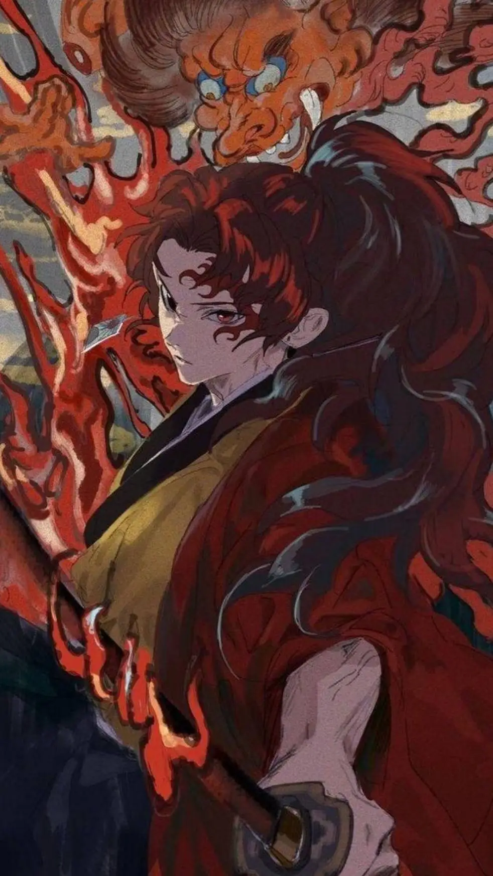 ai character: yoriichi tsugikuni background