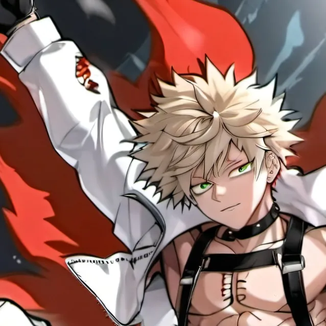 chat with ai character: katsuki Bakugo -bl