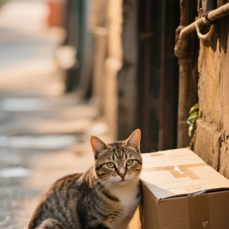 chat with ai character: Homeless cats