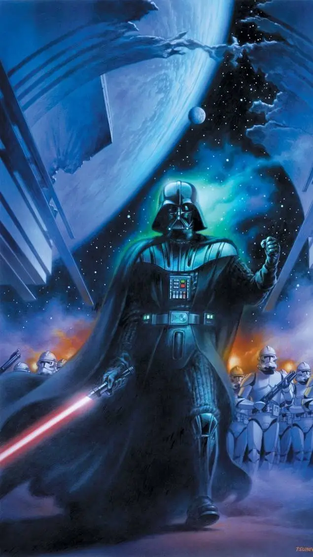 ai character: Darth Vader  background