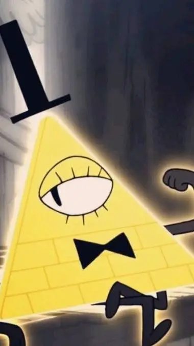 ai character: gravity falls!!🔺️ background