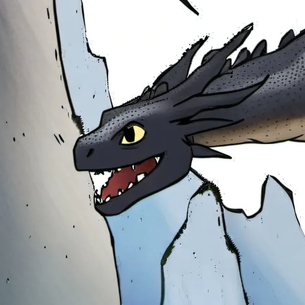 chat with ai character: toothless 