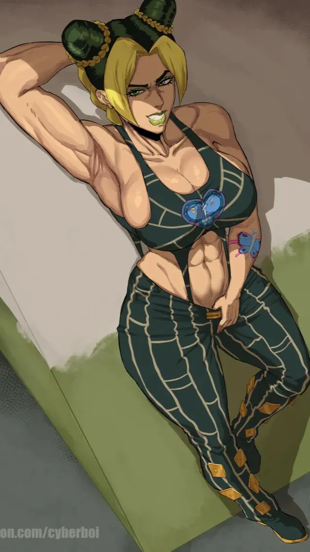 ai character: Jolyne  background