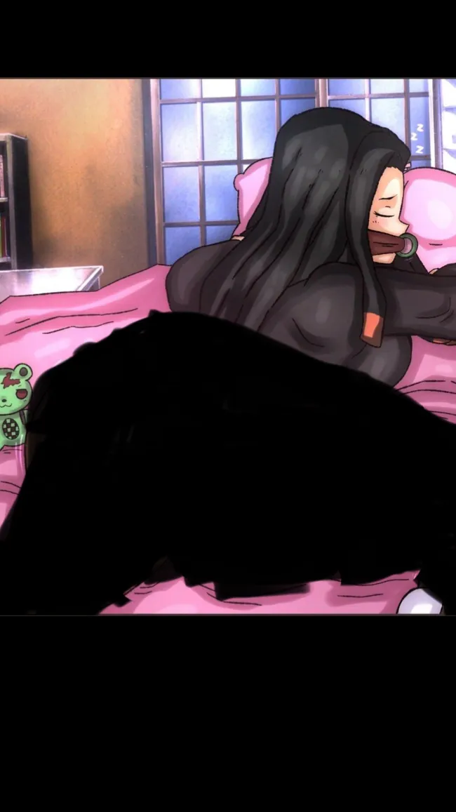 ai character: nezuko background