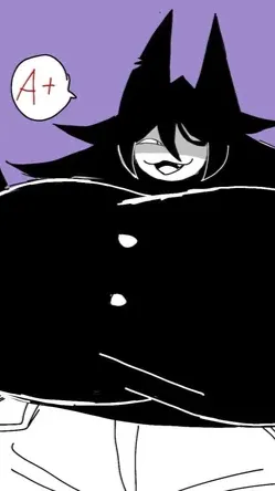 ai character: miss circle  background