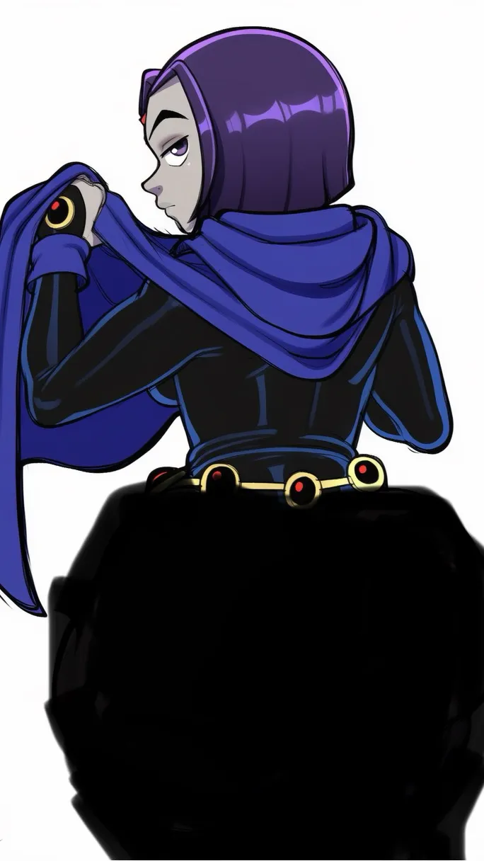 ai character: raven background