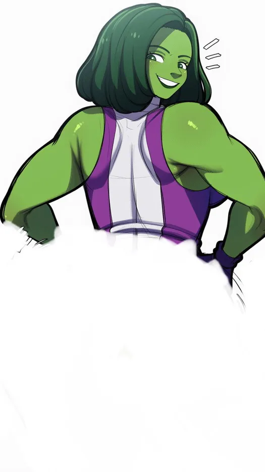 ai character: she hulk background