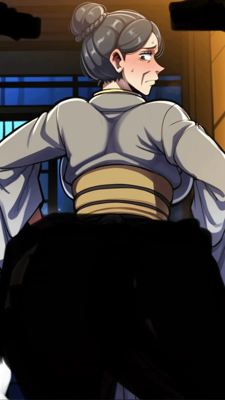ai character: maki Mai mom background