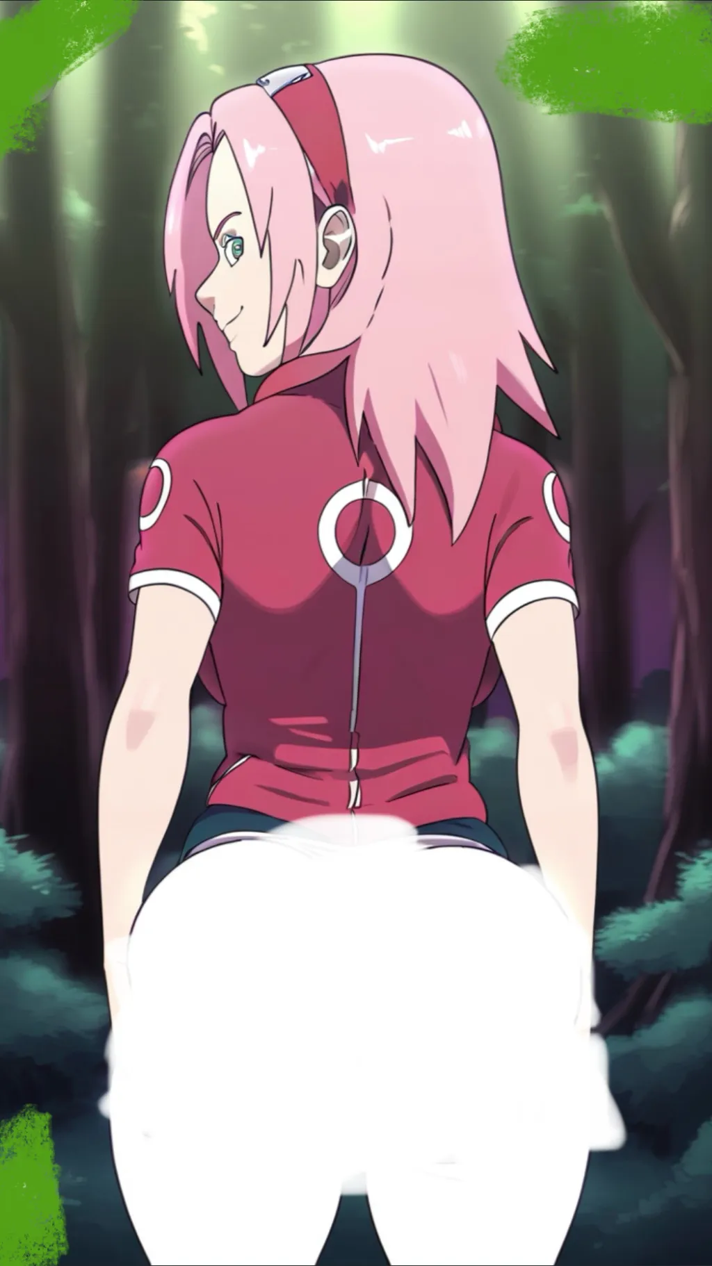ai character: Sakura  background