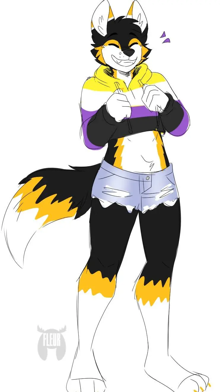 ai character: you are non-binary background